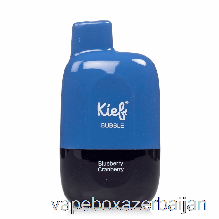 E-Juice Vape XTRA Kief Bubble 6500 Disposable Blueberry Cranberry